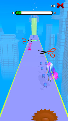 Android application Hair run sister screenshort