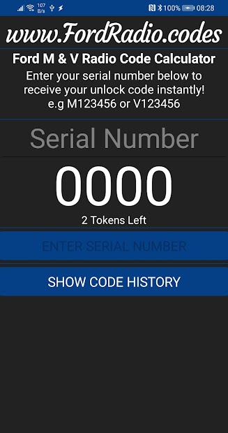 Screenshot 10 Ford M & V Serial Calculator android