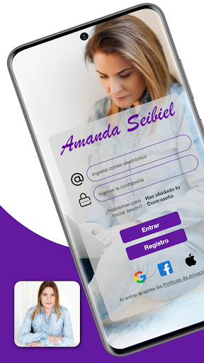 Android application Amanda Seibiel screenshort