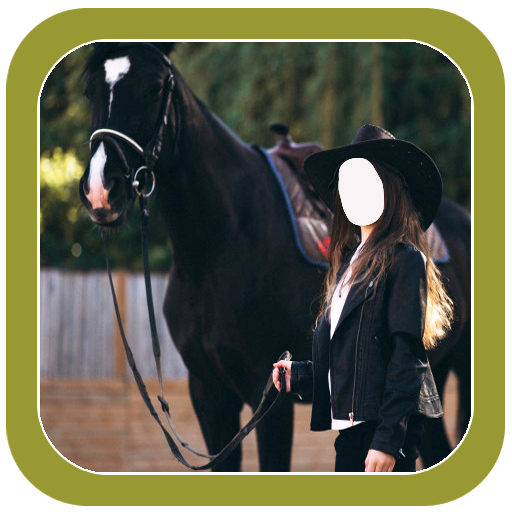 Girl Horse Photo Suit logo