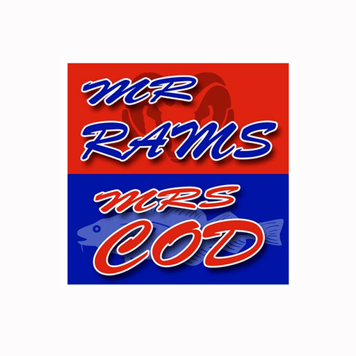 Mr Ram and Mrs Cod logo