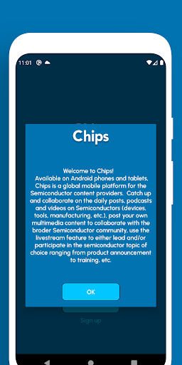 Android application Semiconductor Chips screenshort