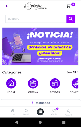 Bodegón Actual Screen 3