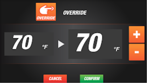 Android application ATMOZ2.0 THERMOSTAT screenshort
