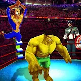 Superhero Wrestling Tag Team Ring Fighting Arena icon