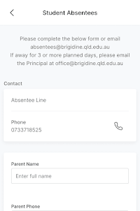 Brigidine College App