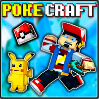 Mod PokeCraft + Skins for Craft