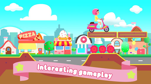 Girls run bike: Real racing Screen 2