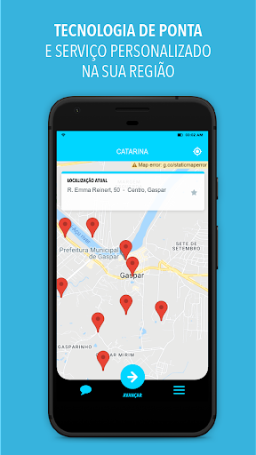 Android application CATARINA screenshort