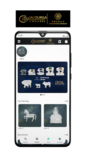 Android application Jai Durga Jewellers screenshort