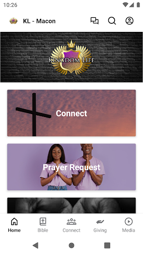 Android application Kingdom Life, Inc. screenshort