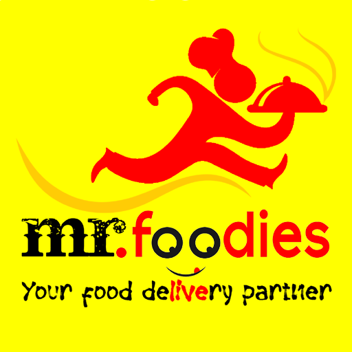 Mr.Foodies-food delivery logo