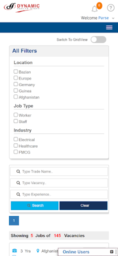 Dynamic Health Staff Screen 2