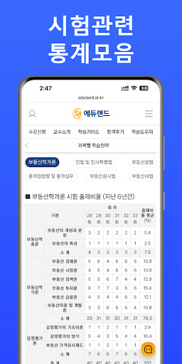 에듀랜드 공식앱 (공인중개사 시험 정보와 강의) Screen 3
