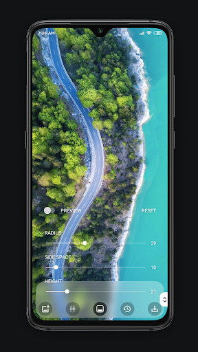 Android application Blurone: Blur effect wallpaper screenshort