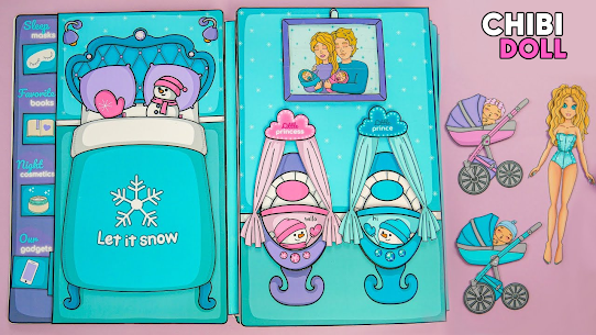 Chibi Dolls Gown Up Video games 3