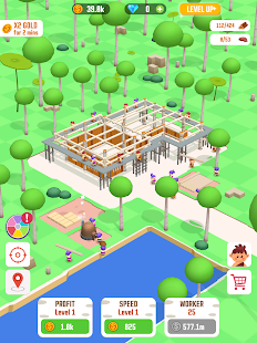 Idle Jungle: Survival Builder Screenshot