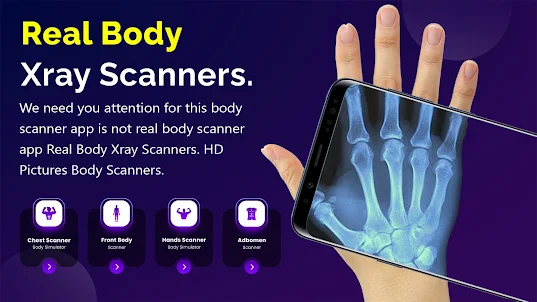 Real X-ray Scanner Simulator