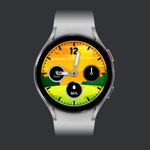 Android application Analog Watch Face screenshort