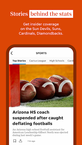 Screenshot of AZ Central: Arizona Republic