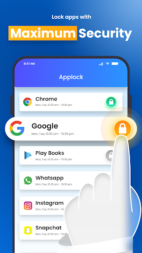 Android application AppLock Pro: Access Protection screenshort