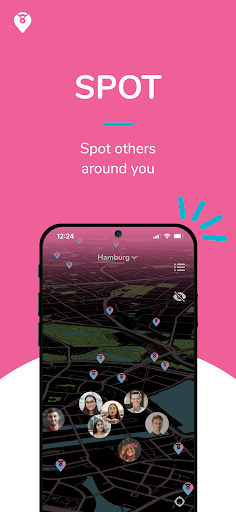 Android application PING – spot. ping. date. screenshort