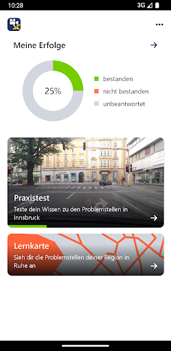 Android application STEIG EIN! DriversCam screenshort