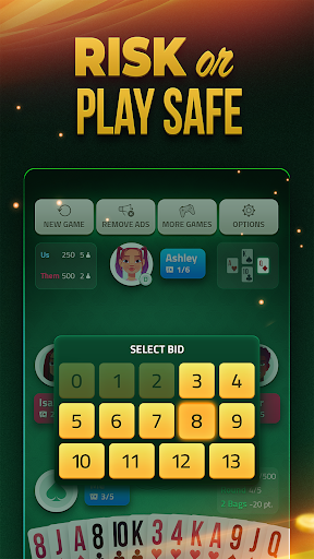 Spades Offline - Card Game 1.0.44 screenshots 2