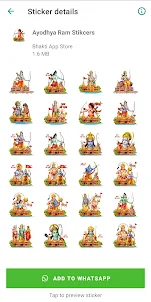 Ayodhya Ram Mandir Stickers