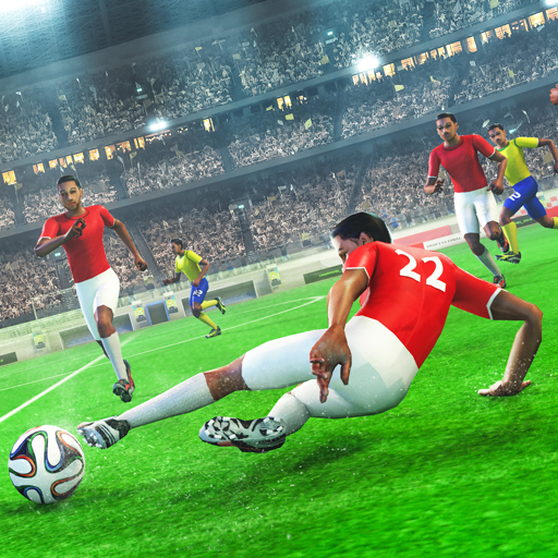 chegou na playstore!!incrível jogo de futebol totalmente offline 50MB com  vários modos de jogo 