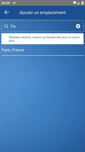Prevision meteo screenshot 8