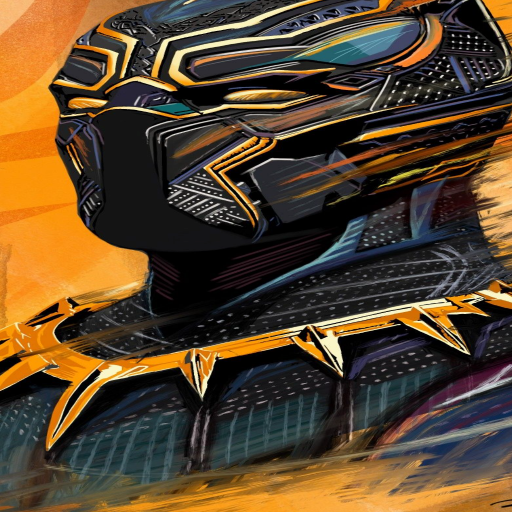 Black Live Wallpaper Parallax logo