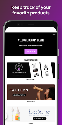 Android application My Beauty Kit screenshort