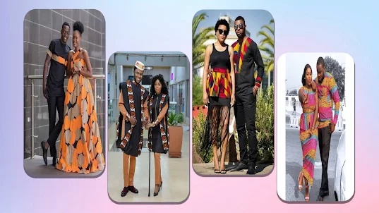 African Couple Fashion
