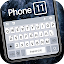 Space Gray Phone 11 Pro Keyboard Theme