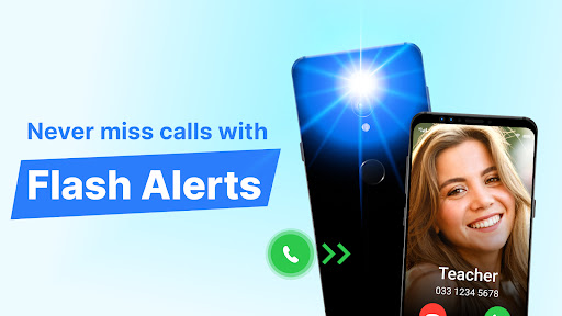 Flashlight app - Flash Alert Screenshot 1 - AppWisp.com