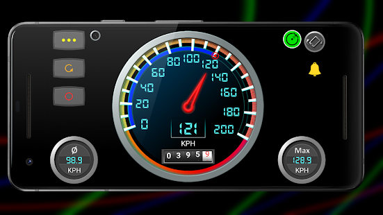 DS Tachometer, Kilometerzähler Bildschirmfoto