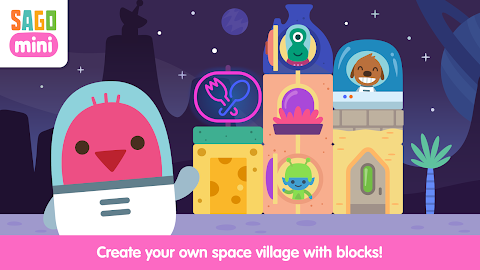 Sago Mini Space Blocks Builderのおすすめ画像2