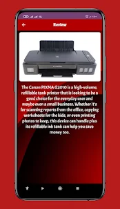 Canon G2010 printer guide