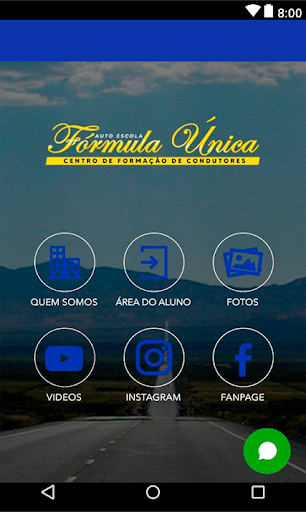 Android application CFC Formula Unica screenshort