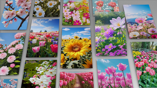 Android application Spring Wallpaper screenshort