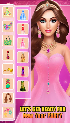 Android application Fashion Dress Up: Makeup Games screenshort