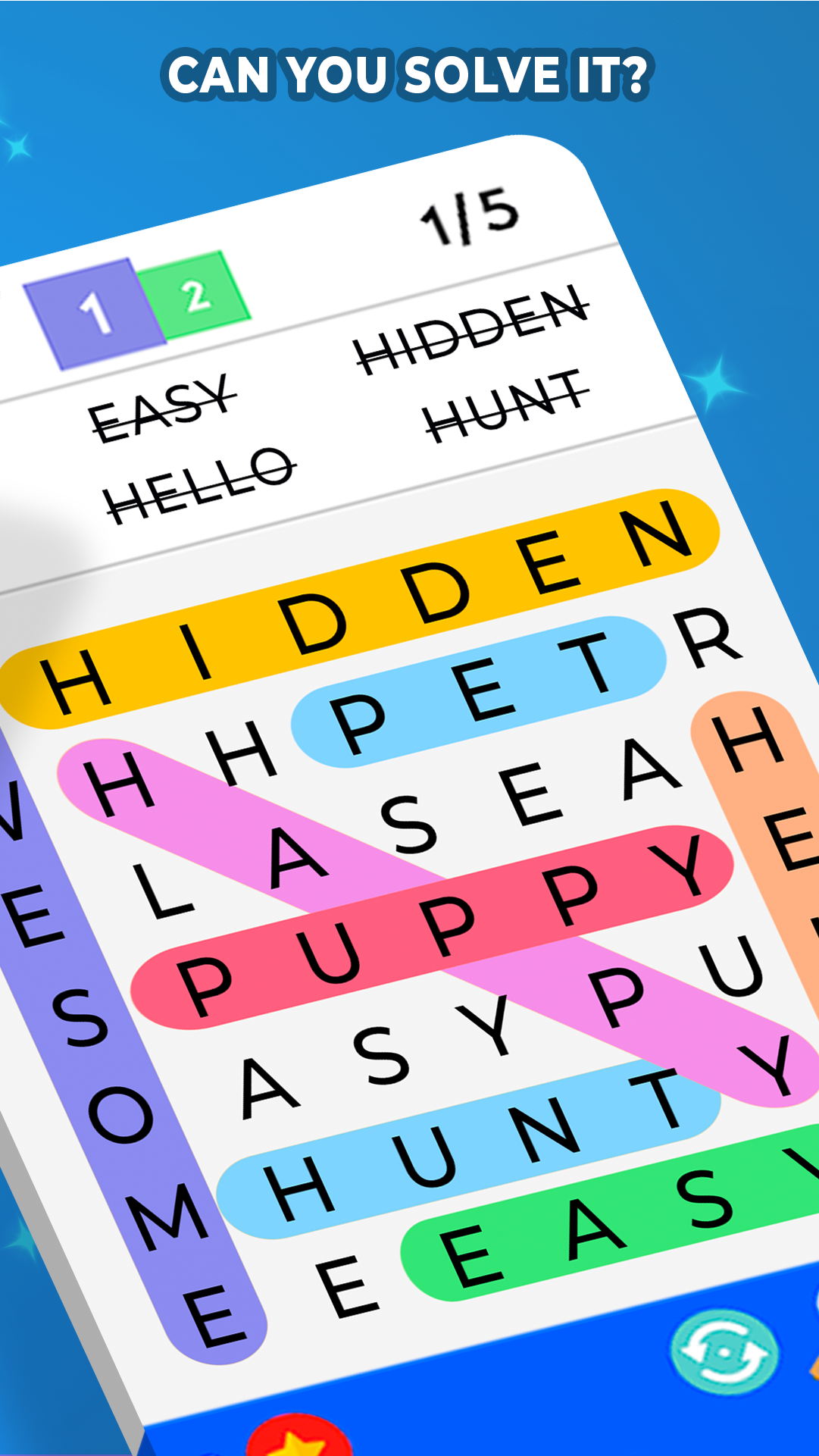Android application Word Search screenshort