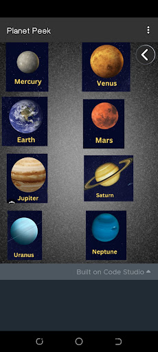 AstroAman : Planet Peek Screen 2