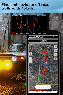 Polaris GPS: Hiking, Offroad Screenshot