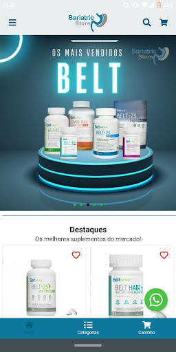 Android application Bariatric Store screenshort