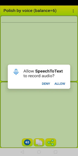 Learn Polish by voice and tran Screen 2