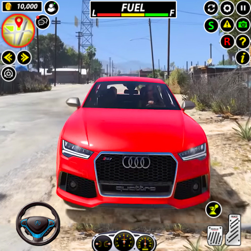 Android application City Car Driving Car Simulator screenshort