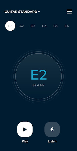 Android application Pocket Tuner screenshort