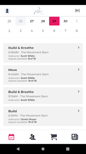 The Movement Barn Screen 2